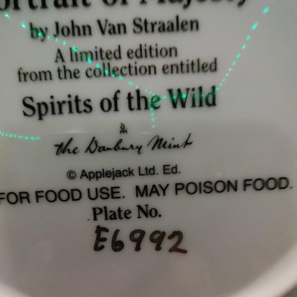 A combination of John Van Straalen's artwork by Danbury Mint, Spirit of the Wild - Picture 7 of 7